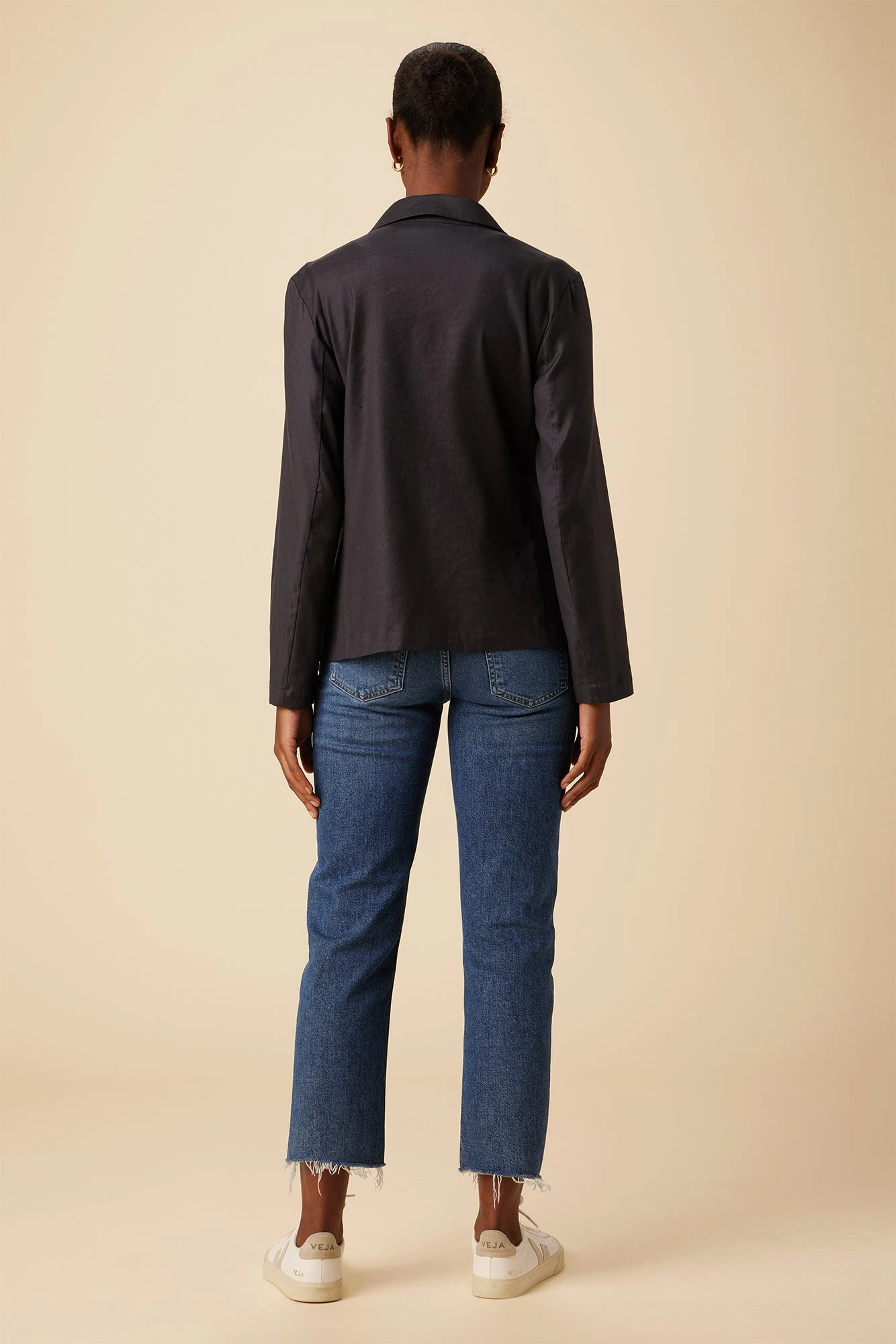 Tobie Femme Fête Blazer - Pewter 3 Tobie Femme Fête Blazer - Pewter - Image 3