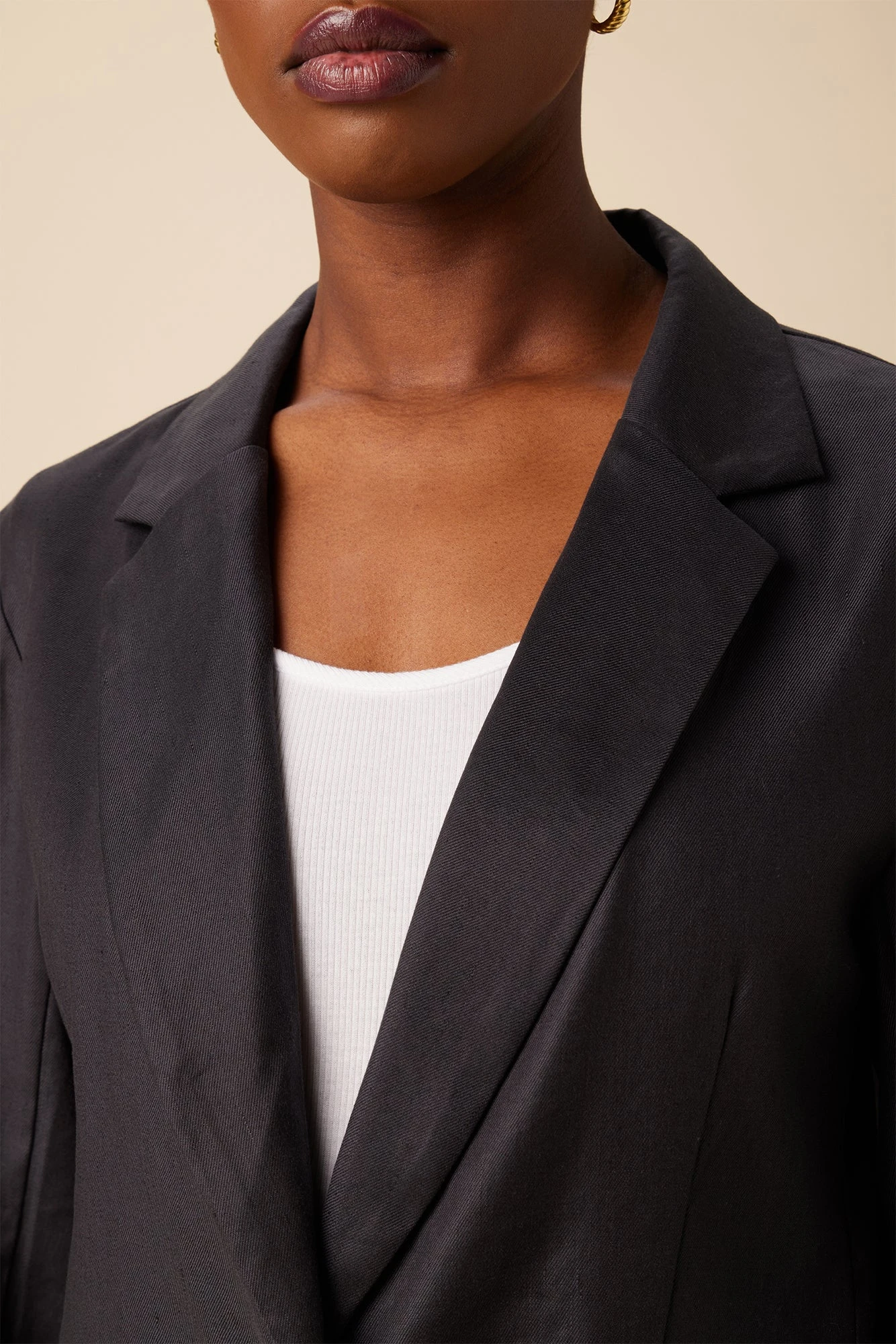 Tobie Femme Fête Blazer - Pewter 4 Tobie Femme Fête Blazer - Pewter - Image 4