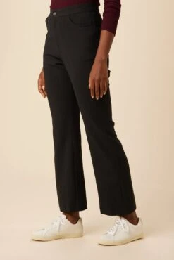 Beatrice High Rise Flare Pant - Black -AGOLDE Style 10034 HR Beatrice Black 2