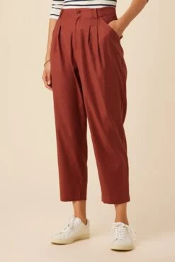 Larisa Femme Fete Pant - Rust