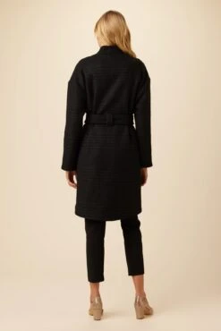 Zuly Upcycled Wool Blend Jacket - Black Check -AGOLDE Style 10090 Zuly Black Check 3