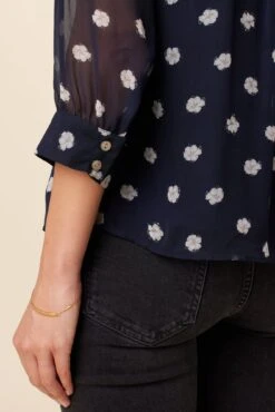 Melody Chiffon Blouse - Phillipa -AGOLDE Style 10107 Melody Phillipa Ditsy 6