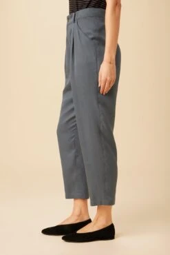 Larisa Tencel Pant - Slate -AGOLDE Style 10123 Larisa Tencel SLATE 2