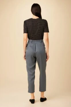 Larisa Tencel Pant - Slate -AGOLDE Style 10123 Larisa Tencel SLATE 3