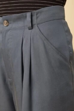 Larisa Tencel Pant - Slate -AGOLDE Style 10123 Larisa Tencel SLATE 5