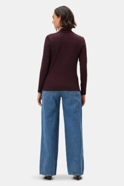 Wren Dream Knit Top - Vineyard -AGOLDE Style 10130 Wren Vineyard 3