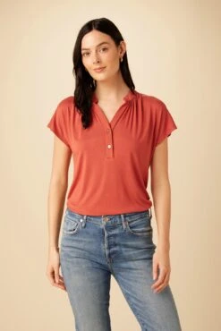 Atlanta Dream Knit Top - Sienna