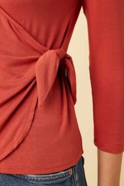 Gladys Dream Knit Top - Sienna -AGOLDE Style 10135 Gladys Dream Knit Sienna 4