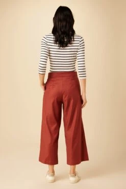 Frankie Femme Fête Pant - Rust -AGOLDE Style 10138 Frankie Stretch Sienna 3