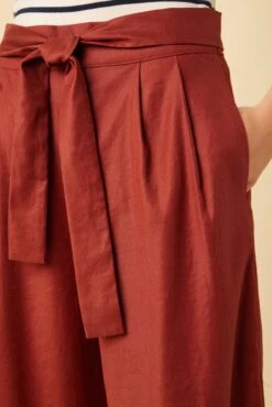 Frankie Femme Fête Pant - Rust -AGOLDE Style 10138 Frankie Stretch Sienna 5