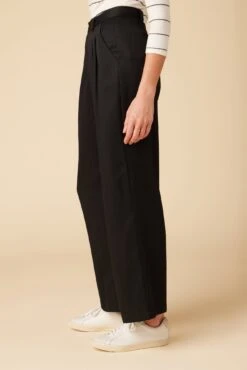 Holland Tencel Twill Pant - Black -AGOLDE Style 10160 Holland Twill Black 2