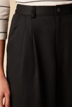 Holland Tencel Twill Pant - Black -AGOLDE Style 10160 Holland Twill Black 5