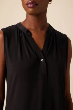 Mathilde Dream Knit Tank - Black -AGOLDE Style 10170 Mathilde Black 4