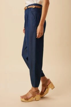 Larisa Denim Tencel Pant - Indigo -AGOLDE Style 10226 Larisa Denim Indigo 2