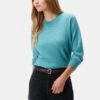 Pearl Cashmere Sweater - Aegean