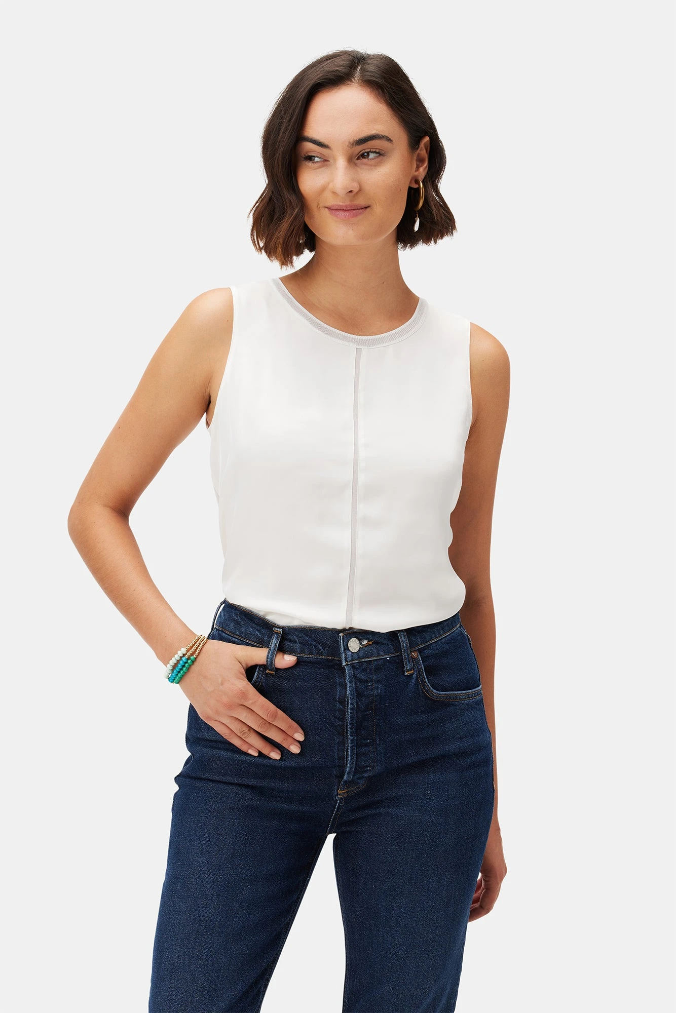 Zola Blouse - Ivory 2 Zola Blouse - Ivory - Image 2