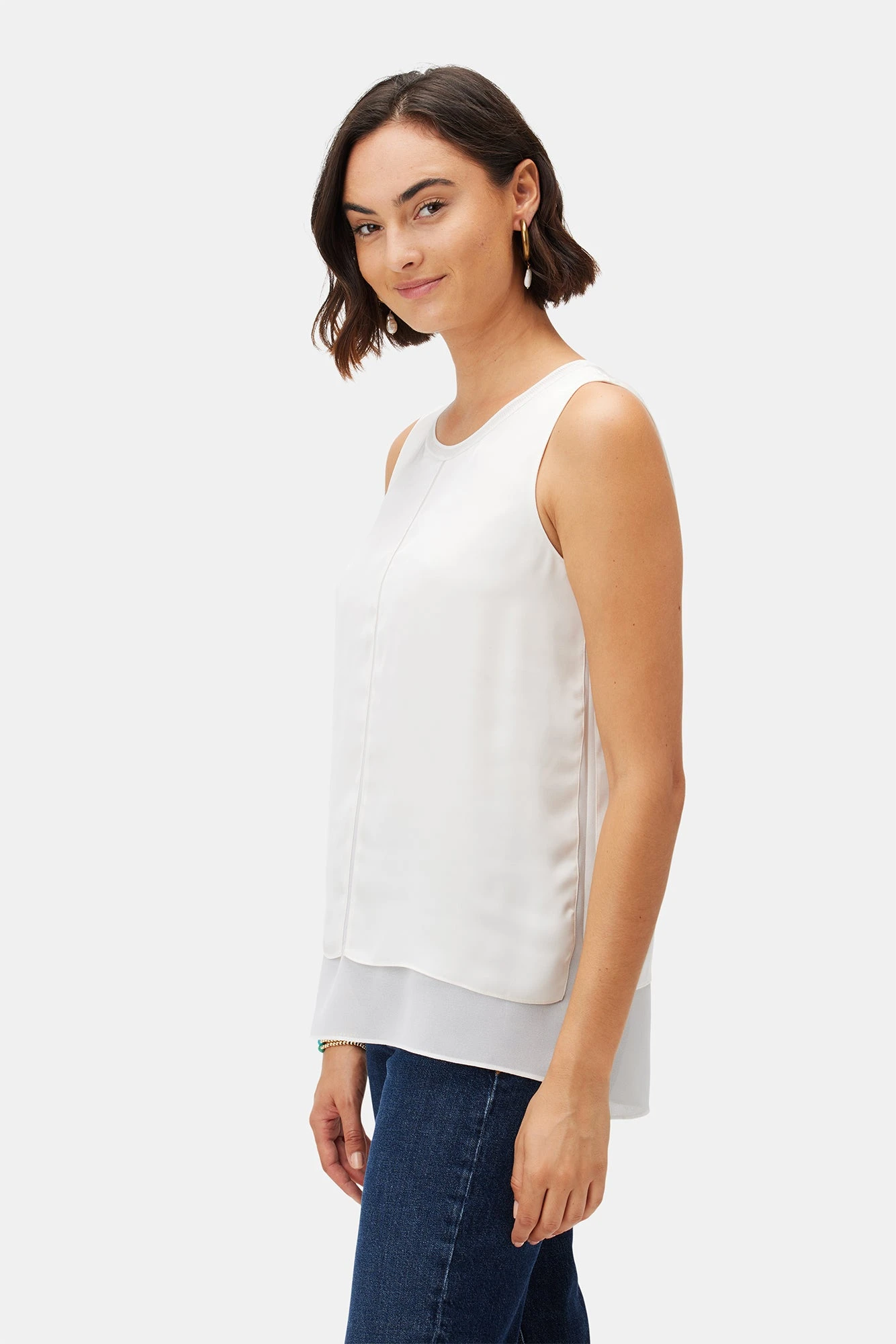 Zola Blouse - Ivory 3 Zola Blouse - Ivory - Image 3