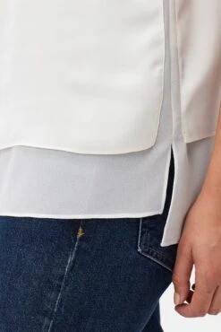 Zola Blouse - Ivory 11 Zola Blouse - Ivory -AGOLDE Style 10241 Zola Ivory 5