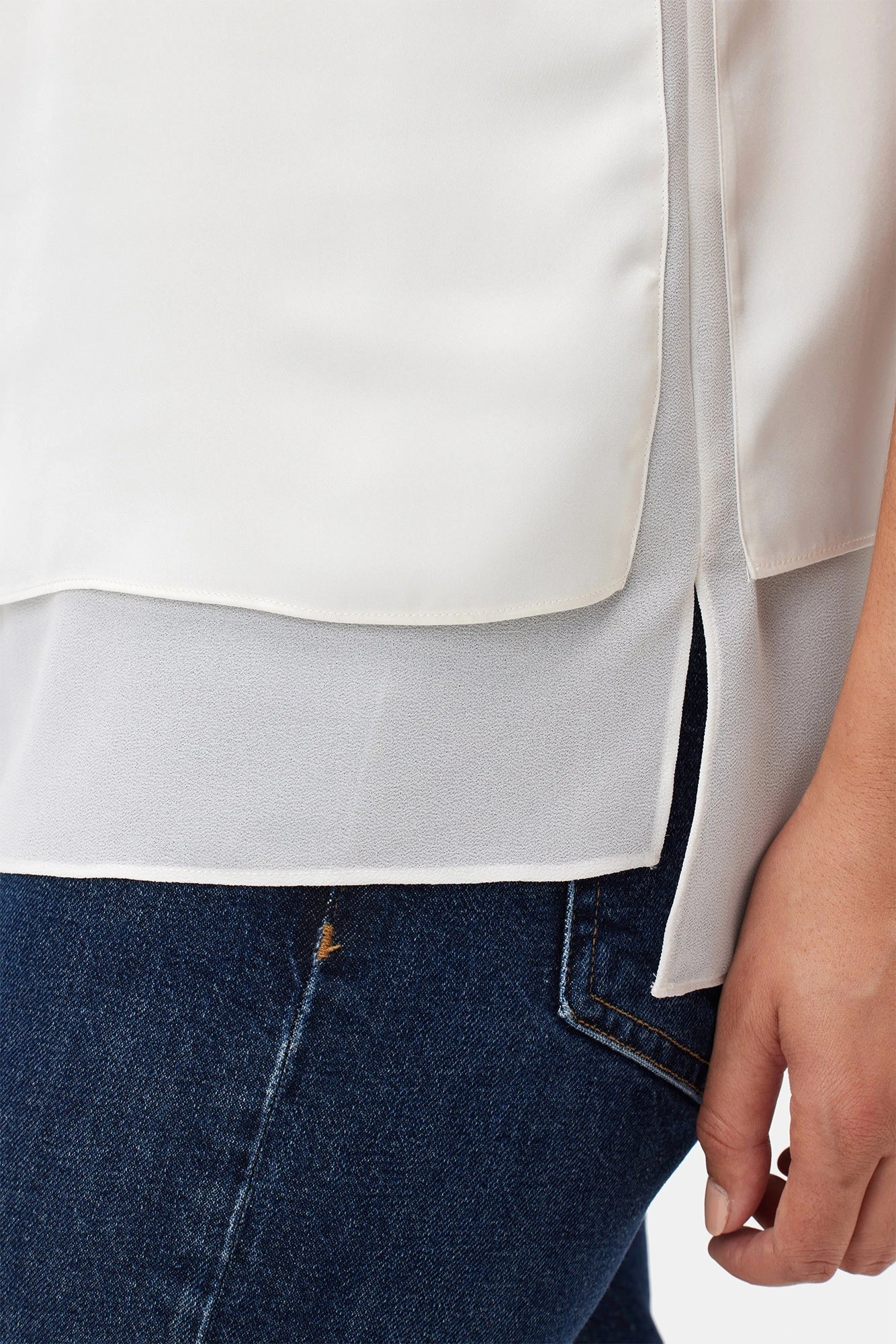 Zola Blouse - Ivory 6 Zola Blouse - Ivory - Image 6