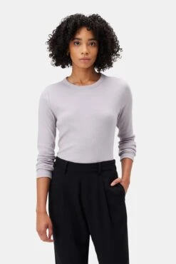 AGOLDE Style -AGOLDE Style 10277 Eleanor LS Lilac 1