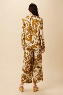 Tobie Viscose Twill Blazer - Pasadena Gold -AGOLDE Style 10281 Tobie Twill Pasadena Gold 3