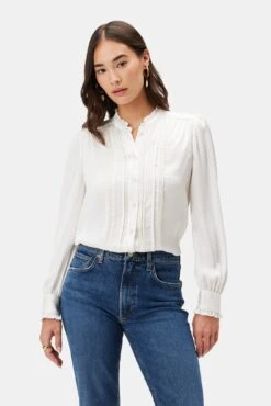 Charlotte Blouse - Ivory