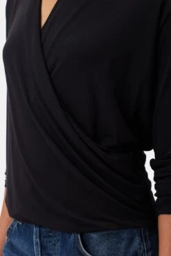 Calais Dream Knit Blouse - Black -AGOLDE Style 10333 Calais Knit Black 4 8bacc6e7 87ad 4d2d af0c 940b7c62b59f