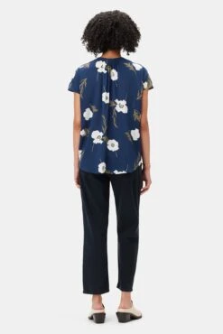 Renata Washable Silk Blouse - Luna -AGOLDE Style 1068 Renata Silk Luna 3