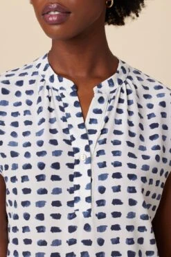 Renata Washable Silk Blouse - Squared Up White -AGOLDE Style 1068 Renata Squared Up White 4 97d4dd39 44d6 43c9 b2ad 98f56daed6db