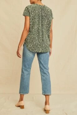Renata Washable Silk Blouse - Rocher Dot 6 Renata Washable Silk Blouse - Rocher Dot -AGOLDE Style 1068 Renata Washable Silk Rocher Dot 1478 web 2a9c6a9d 5c59 4876 b69e b46d1f560b5c