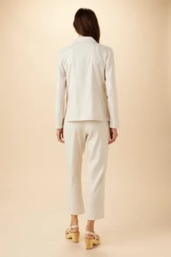 Tobie Femme Fete Blazer - Natural -AGOLDE Style 10 10136 Tobie Natural 3