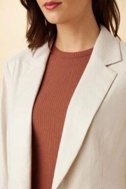 Tobie Femme Fete Blazer - Natural -AGOLDE Style 10 10136 Tobie Natural 4