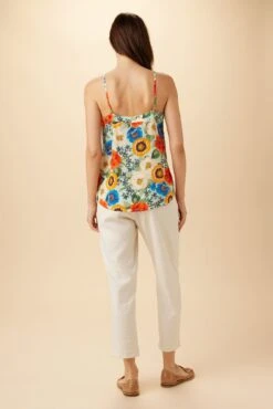 Barlow Washable Silk Cami - Devon Floral -AGOLDE Style 11 10163 Barlow Silk Devon Floral 3