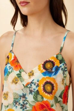 Barlow Washable Silk Cami - Devon Floral -AGOLDE Style 11 10163 Barlow Silk Devon Floral 4