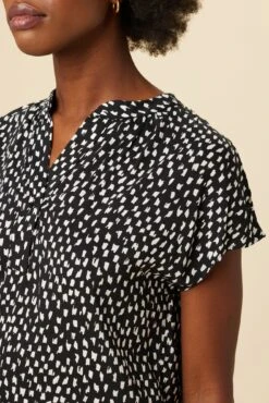 Renata Ecovero Blouse - Italia -AGOLDE Style 12 0607 Renata Italia Dot 4