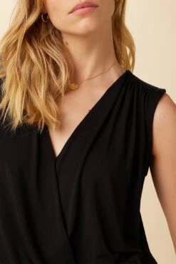 Simone Dream Knit Top - Black -AGOLDE Style 1342 Simone Black 4 4960280b c5ad 4633 9c79 31f2465af29b