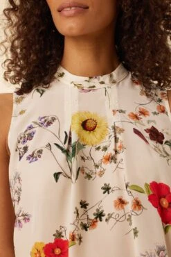 Jocelyn Washable Silk Blouse - Provence Ivory -AGOLDE Style 1364R1 Jocelyn Provence Ivory 4