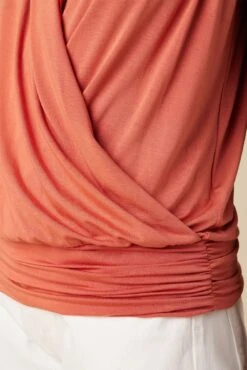 Agnes Dream Knit Top - Hibiscus -AGOLDE Style 1410 Agnes Hibiscus 4