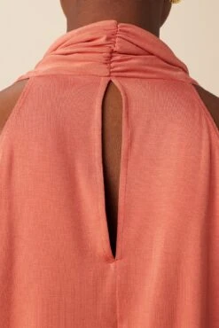 Agnes Dream Knit Top - Hibiscus -AGOLDE Style 1410 Agnes Hibiscus 5