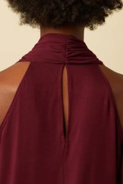 Agnes Dream Knit Top - Plum 9 Agnes Dream Knit Top - Plum -AGOLDE Style 1410 Agnes Plum 5