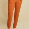 Skylar Paris Rib Joggers - Umber - ReAmour