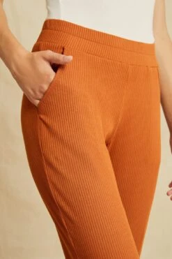 Skylar Paris Rib Joggers - Umber - ReAmour -AGOLDE Style 2050 Skylar Paris Rib Umber 0160 web 73679aa0 d160 461f a30a 9a89e94b04d3