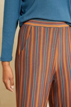 Lark Dream Knit Pajama Pants - Rivoli Stripe -AGOLDE Style 211013 AV October ECOMM 0236LarkPJBottom 5487 web 5e8d8b80 f09d 460b 973d 6dd8ee19601f