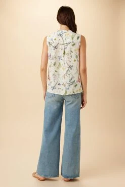 Amy Washable Silk Blouse - Gemini Ivory -AGOLDE Style 24 10209 SL Amy Gemini Ivory 3