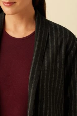 Viva Upcycled Wool Jacket - London Stripe -AGOLDE Style 24 1503 Viva London Stripe 4