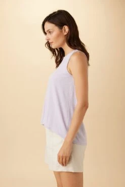 AGOLDE Style -AGOLDE Style 25 7951 Sadie Lavendar White Stripe 2