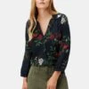 Amy Washable Silk Blouse - Osaka Floral