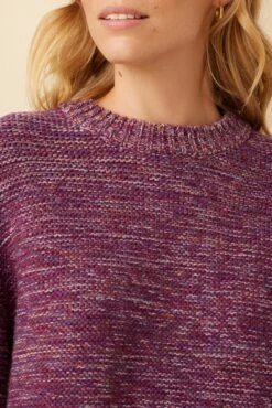 Amelia Wool Sweater - Sunset Melange -AGOLDE Style 323 Amelia Sunset Melange 4