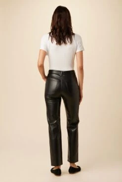 AGOLDE Recycled Leather 90s Pinch Waist Jean - Detox -AGOLDE Style 3RDPA5997DETOX 90s Pinch Recycled Leather Detox 3