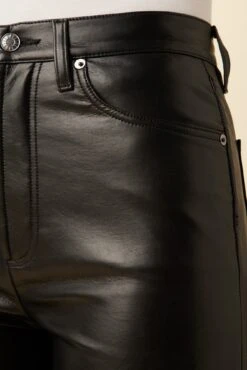 AGOLDE Recycled Leather 90s Pinch Waist Jean - Detox -AGOLDE Style 3RDPA5997DETOX 90s Pinch Recycled Leather Detox 5